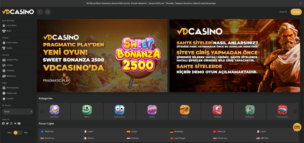 Vdcasino Giriş